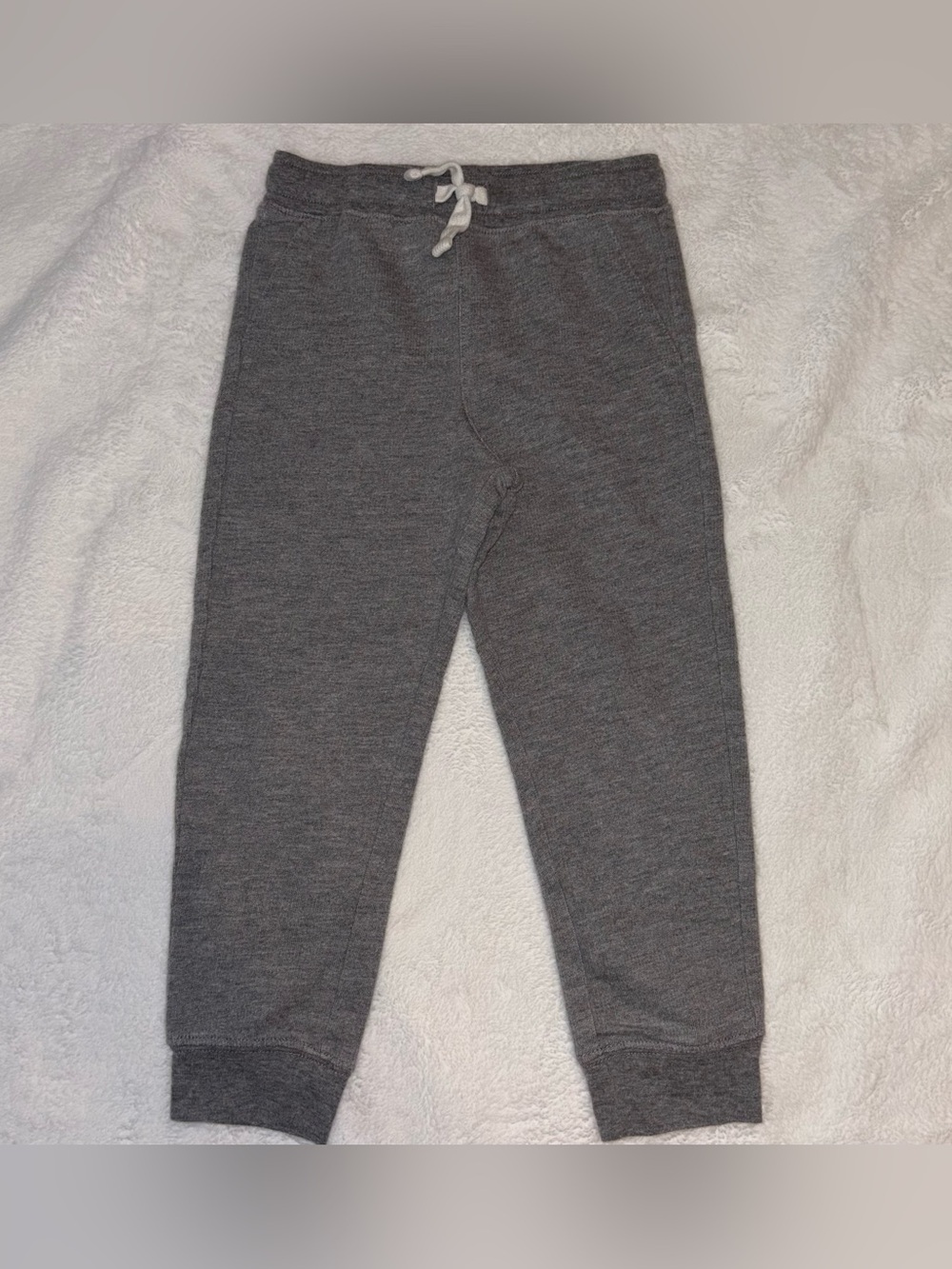 Carter's Kids Dark Gray Drawstring Jogger Sweatpants